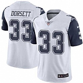 Nike Men & Women & Youth Cowboys 33 Tony Dorsett White Color Rush Limited Jersey,baseball caps,new era cap wholesale,wholesale hats